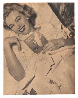 Lot #440 Marilyn Monroe Signed Photograph