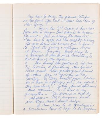 Lot #493 Robert Redford's Early Handwritten Diary (1959-1962) - Dated to the Start of His Professional Acting Career - Image 5