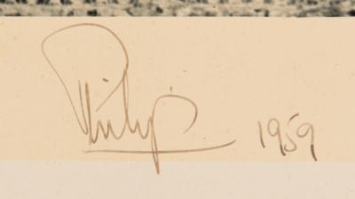 Lot #92 Queen Elizabeth II and Prince Philip (2) Oversized Signed Photographs - Image 4