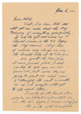 Lot #123 Lee Harvey Oswald Autograph Letter Signed to Brother from USSR - Warren Commission Exhibit No. 313: 