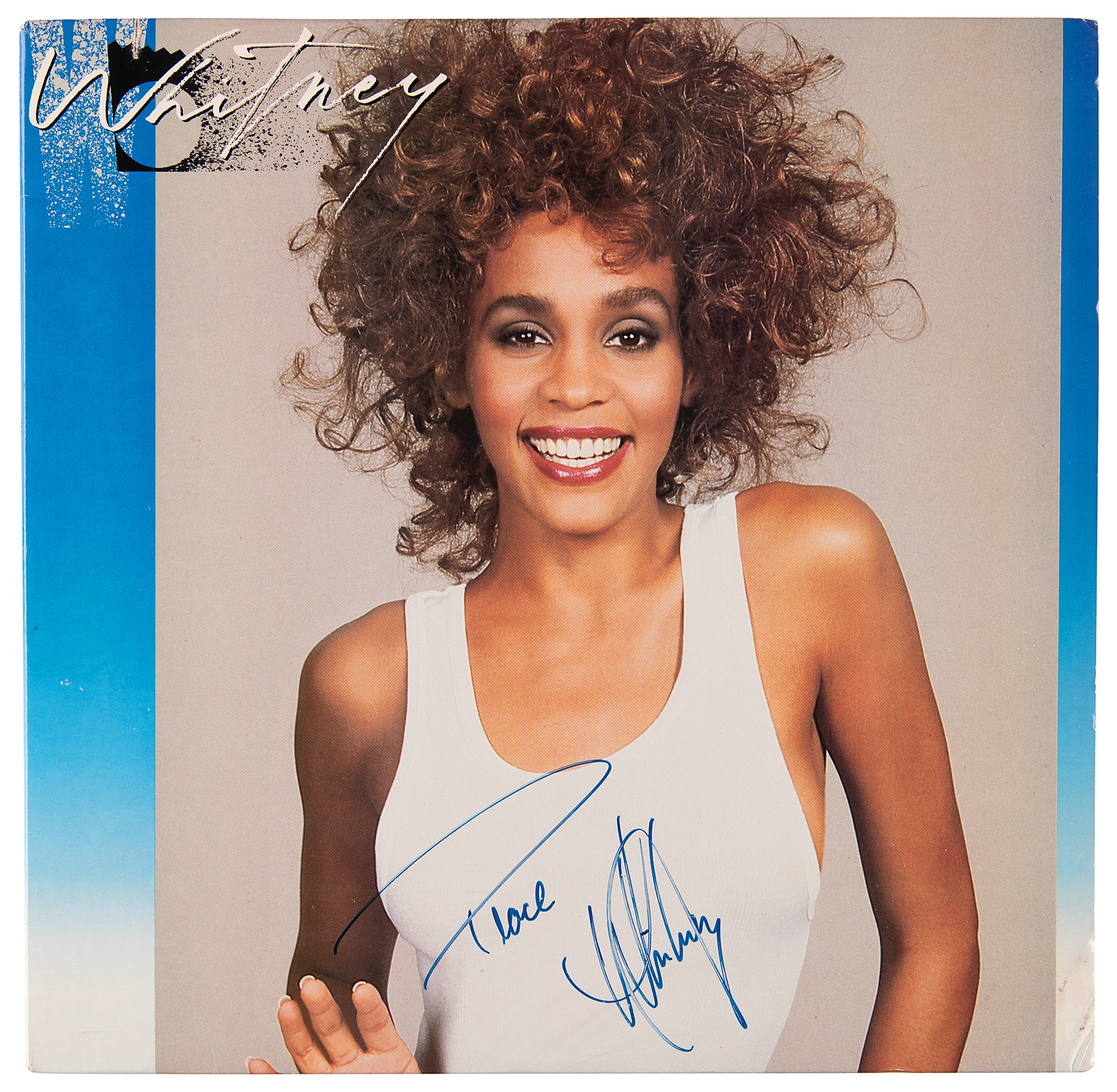 Whitney Houston Signed Album - Whitney | RR Auction