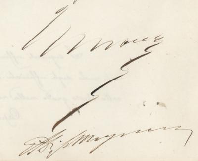 Lot #263 King Umberto I of Italy Document Signed - Image 3