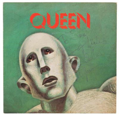 Lot #717 Freddie Mercury Signed 45 RPM Single for