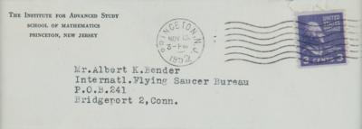 Lot #178 Albert Einstein Typed Letter Signed on the Topic of 'Flying Saucers' ?one of two known 'UFO' letters from the theoretical physicist - Image 5