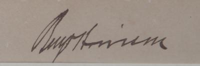 Lot #31 Benjamin Harrison Signed Oversized Portrait Photograph as President-Elect - Image 3