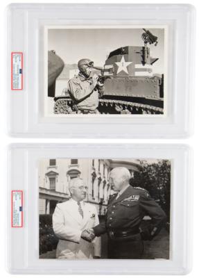 Lot #370 George S. Patton (2) Original 'Type I' Photographs - Image 1