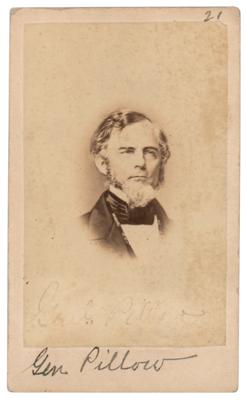Lot #371 Gideon Pillow Carte-de-Visite Photograph - Image 1