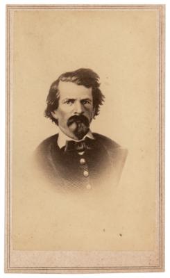 Lot #380 Earl Van Dorn Carte-de-Visite Photograph - Image 1