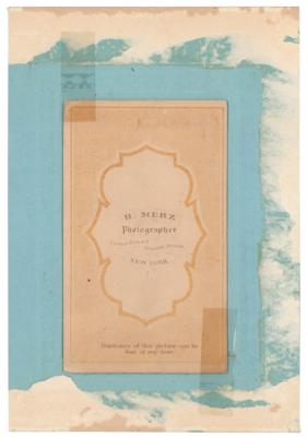 Lot #375 Franz Sigel Signed Photograph - Image 2