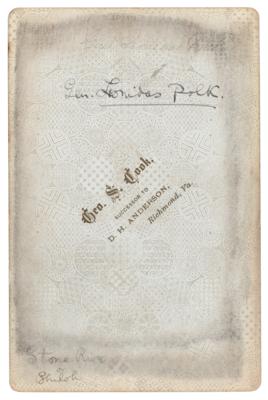 Lot #372 Leonidas Polk Cabinet Photograph - Image 2