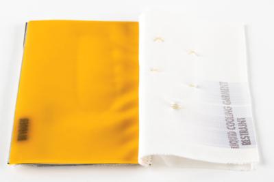 Lot #551 Space Shuttle EMU Thermal Micrometeoroid Garment Shell Sample Fabric Sample - Image 4