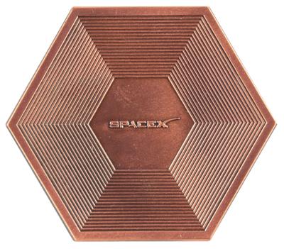 Lot #557 SpaceX Employee Medallion: 2022 Space Achievements - Image 1