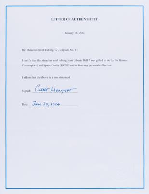 Lot #504 Liberty Bell 7 Flown Stainless Steel Tubing - From the Collection of Curt Newport - Image 4