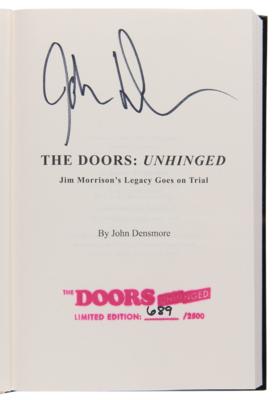 Lot #696 The Doors: Manzarek, Krieger, and Densmore (2) Signed Books - Image 2