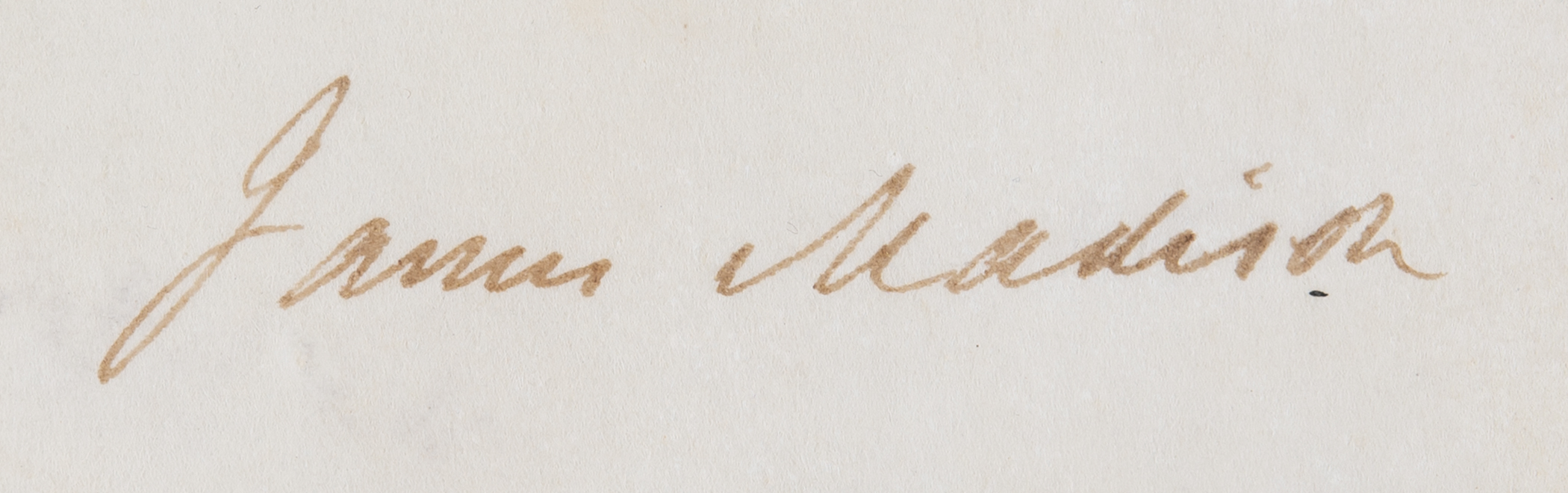 Lot #94 James Madison Document Signed as President - Land Grant for Continental Army Service - Image 2