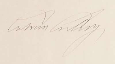 Lot #61 Calvin Coolidge Document Signed as President - Image 2