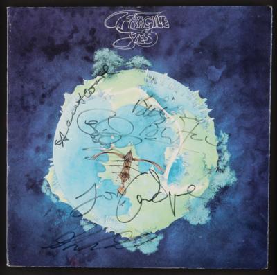 Lot #740 Yes Signed Album - Fragile - Image 1