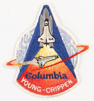 Lot #574 Guenter Wendt's STS-1 Crew-Presented Patch Patch - Image 2