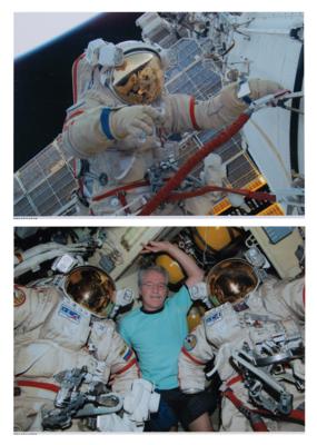 Lot #498 Sergei Krikalev's Expedition 11 (2) EVA Flown Patches EVA Flown Patches - Image 3