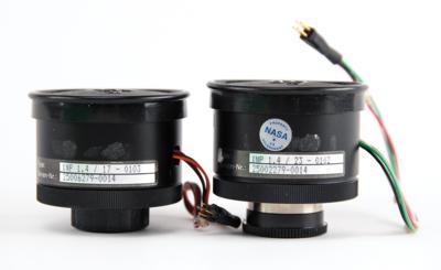 Lot #553 Space Shuttle Schneider Kreuznach CCTV Lenses (2) Lenses - Image 2