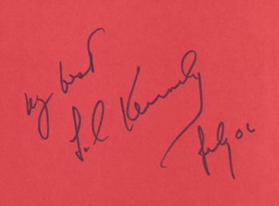 Lot #249 Ted Kennedy Signed Book - My Senator and Me: A Dog's-Eye View of Washington, D.C. - Image 2