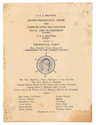 Lot #36 Franklin D. Roosevelt (3) Autograph Letters Signed as President to Cordell Hull on the Second Italo-Ethiopian War - Image 7