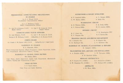 Lot #36 Franklin D. Roosevelt (3) Autograph Letters Signed as President to Cordell Hull on the Second Italo-Ethiopian War - Image 8