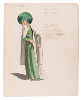 Lot #820 Kismet Original Production Costume Design Artwork (8 Paintings) - Image 4