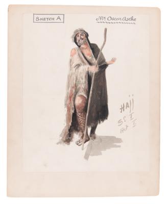 Lot #820 Kismet Original Production Costume Design Artwork (8 Paintings) - Image 7