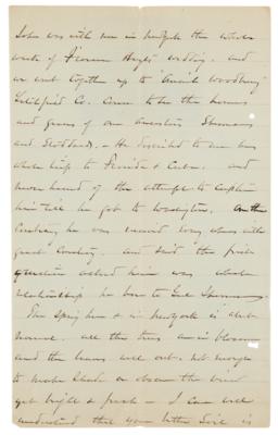 Lot #334 William T. Sherman Autograph Letter Signed: ?We did not dream in 1865, that we would have to apologize for our conduct in the War? - Image 7