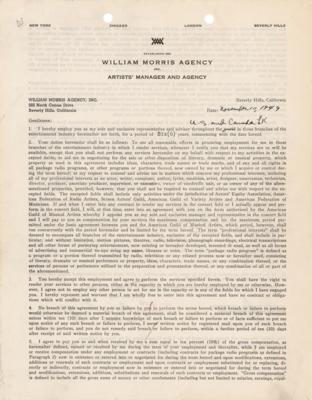 Lot #829 Bela Lugosi Document Signed - Image 2