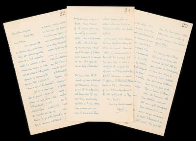 Lot #608 Frederick Rolfe Autograph Letter Signed - Image 1