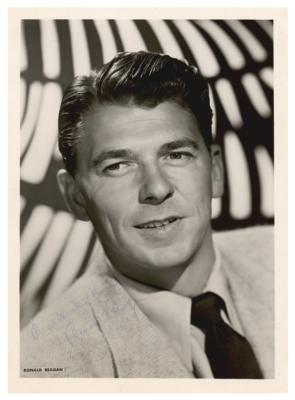 Lot #104 Ronald Reagan Signed Photograph