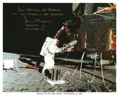 Lot #430 Alan Bean Signed Photograph - Image 1
