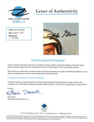 Lot #473 John Glenn Signed Photograph - Image 2
