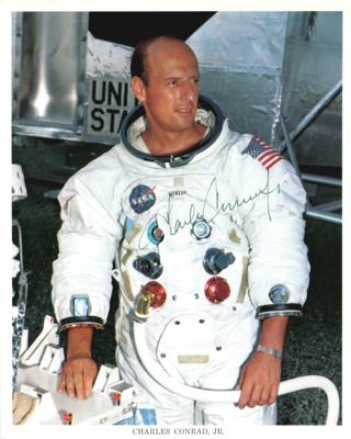 Lot #452 Charles Conrad Signed Photograph - Image 1