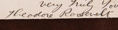 Lot #33 Theodore Roosevelt Autograph Letter Signed - Image 3