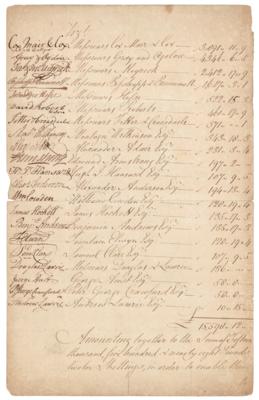 Lot #258 King George III Document Signed - Image 2