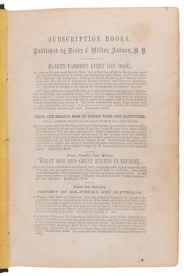 Lot #281 Solomon Northup: Twelve Years a Slave - First Edition, Fourth Printing ('Thirteenth Thousand') - Image 2