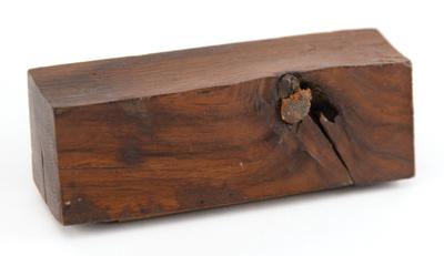 Lot #379 USS Constitution 1927 Restoration Hull Wood - Image 2