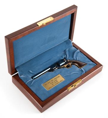 Lot #196 1851 Navy Colt Revolver Miniature Replica by the United States Historical Society Replica - Image 5