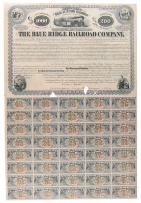 Lot #210 Henry Clews Document Signed