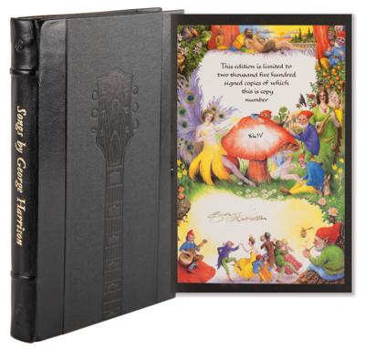 Lot #673 Beatles: George Harrison Signed Limited Edition Book - Songs by George Harrison - Image 1