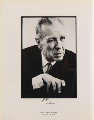 Lot #634 Writers Multi-Signed (42) Book with Capote, Vonnegut, Borges, Miller, Updike, Ginsberg, Etc. - Image 7