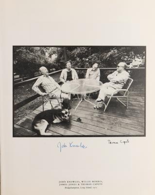 Lot #634 Writers Multi-Signed (42) Book with Capote, Vonnegut, Borges, Miller, Updike, Ginsberg, Etc. - Image 8