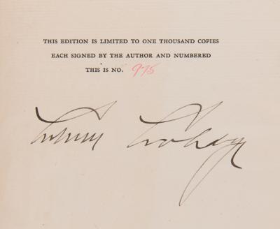 Lot #60 Calvin Coolidge Signed Book - Autobiography - Image 2