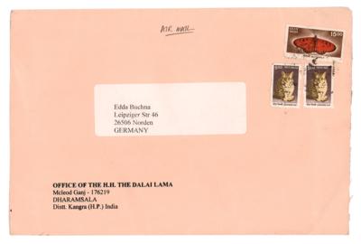 Lot #213 Dalai Lama Signed Photograph - Image 3