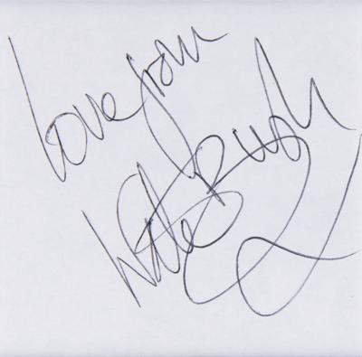 Lot #685 Kate Bush Signature - Image 2