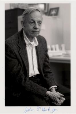 Lot #280 John Nash Signed Photograph