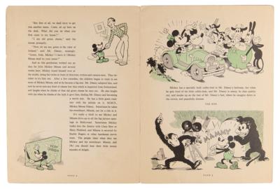 Lot #602 Walt Disney: Mickey Mouse Book - First Edition (1930) Book - Image 3
